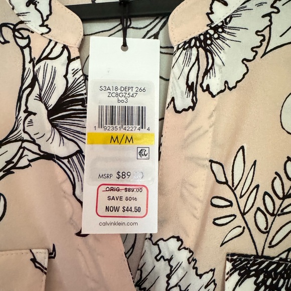 *NWT Calvin Klein Blouse - Picture 3 of 6